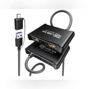 HD USB 3.0 Video Capture Card - Black